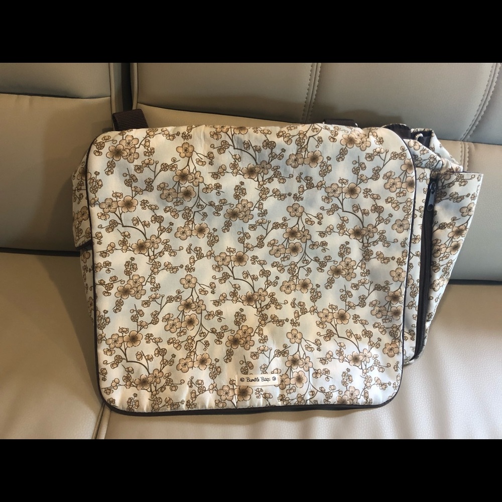 New Bumble Bags diaper bag backpack - cute floral